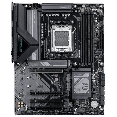 Материнская плата Gigabyte B840 EAGLE WIFI6E (sAM5, AMD B840) купить в Украине: Киев, Днепр, Харьков, Одесса  | Проверка совместимости, низкая цена, отзывы, характеристики от TELEMART фото