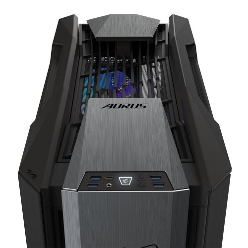 Корпус Gigabyte AORUS C601 Glass Global без БЖ (GB-AC601G GLOBAL) Black купити в Україні: Київ, Львів, Хмельницький, Тернопіль | Перевірка сумісності, низька ціна, відгуки, характеристики від TELEMART фото