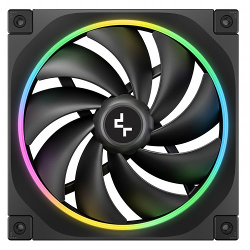 Кулер для корпуса Deepcool FL14 (R-FL14-BKAPN1-G) Black купить в Украине: Киев, Днепр, Харьков, Одесса  | Проверка совместимости, низкая цена, отзывы, характеристики от TELEMART фото
