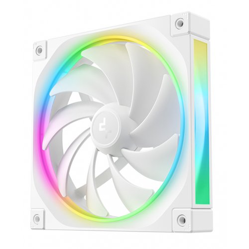 Набор кулеров для корпуса Deepcool FL14 3 in 1 (R-FL14-WHAPN3-G) White купить в Украине: Киев, Днепр, Харьков, Одесса  | Проверка совместимости, низкая цена, отзывы, характеристики от TELEMART фото
