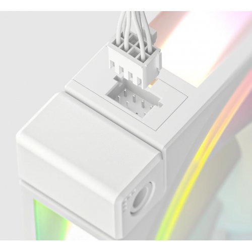 Набор кулеров для корпуса Deepcool FL14 3 in 1 (R-FL14-WHAPN3-G) White купить в Украине: Киев, Днепр, Харьков, Одесса  | Проверка совместимости, низкая цена, отзывы, характеристики от TELEMART фото