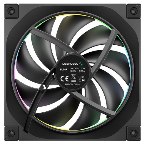 Набор кулеров для корпуса Deepcool FL14R 3 in 1 (R-FL14R-BKAPN3-G) Black купить в Украине: Киев, Днепр, Харьков, Одесса  | Проверка совместимости, низкая цена, отзывы, характеристики от TELEMART фото