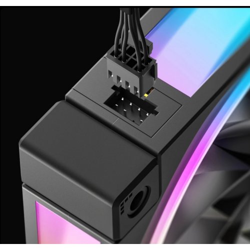 Набор кулеров для корпуса Deepcool FL14R 3 in 1 (R-FL14R-BKAPN3-G) Black купить в Украине: Киев, Днепр, Харьков, Одесса  | Проверка совместимости, низкая цена, отзывы, характеристики от TELEMART фото