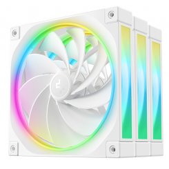 Набір кулерів для корпусу Deepcool FL14R 3 in 1 (R-FL14R-WHAPN3-G) White