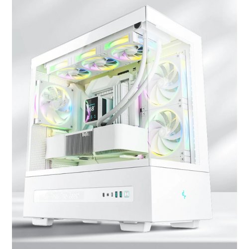 Набор кулеров для корпуса Deepcool FL14R 3 in 1 (R-FL14R-WHAPN3-G) White купить в Украине: Киев, Днепр, Харьков, Одесса  | Проверка совместимости, низкая цена, отзывы, характеристики от TELEMART фото