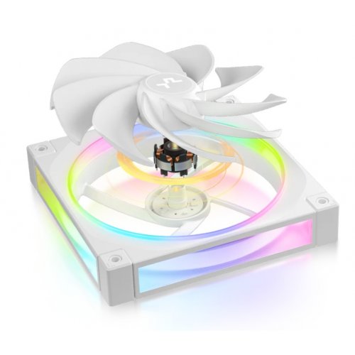 Набор кулеров для корпуса Deepcool FL14R 3 in 1 (R-FL14R-WHAPN3-G) White купить в Украине: Киев, Днепр, Харьков, Одесса  | Проверка совместимости, низкая цена, отзывы, характеристики от TELEMART фото