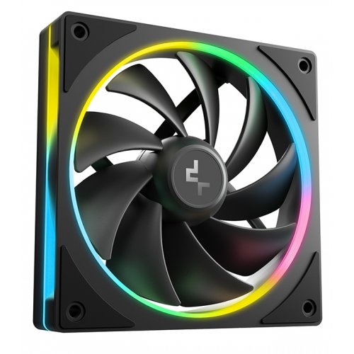 Кулер для корпуса Deepcool FL12 SE (R-FL12SE-BKAPN1-G) Black купити в Україні: Київ, Львів, Хмельницький, Тернопіль | Перевірка сумісності, низька ціна, відгуки, характеристики від TELEMART фото
