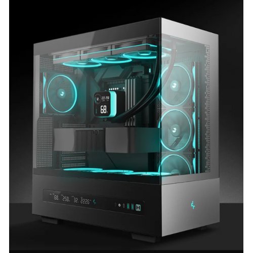 Кулер для корпуса Deepcool FL12 SE (R-FL12SE-BKAPN1-G) Black купити в Україні: Київ, Львів, Хмельницький, Тернопіль | Перевірка сумісності, низька ціна, відгуки, характеристики від TELEMART фото