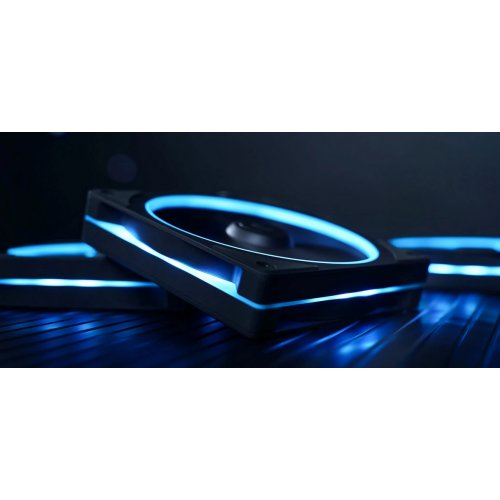 Кулер для корпуса Deepcool FL12 SE (R-FL12SE-BKAPN1-G) Black купити в Україні: Київ, Львів, Хмельницький, Тернопіль | Перевірка сумісності, низька ціна, відгуки, характеристики від TELEMART фото