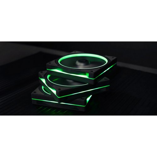 Кулер для корпуса Deepcool FL12 SE (R-FL12SE-BKAPN1-G) Black купити в Україні: Київ, Львів, Хмельницький, Тернопіль | Перевірка сумісності, низька ціна, відгуки, характеристики від TELEMART фото
