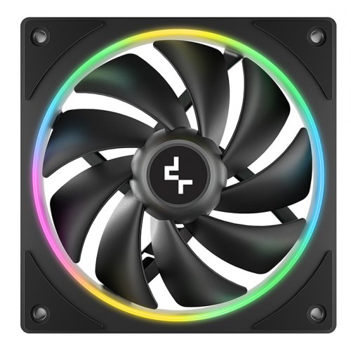 Набір кулерів для корпусу Deepcool FL12 SE 3 in 1 (R-FL12SE-BKAPN3-G) Black купити в Україні: Київ, Львів, Хмельницький, Тернопіль | Перевірка сумісності, низька ціна, відгуки, характеристики від TELEMART фото