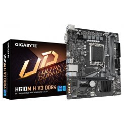 Материнская плата Gigabyte H610M H V3 DDR4 (s1700, Intel H610) (Восстановлено продавцом, 808805)