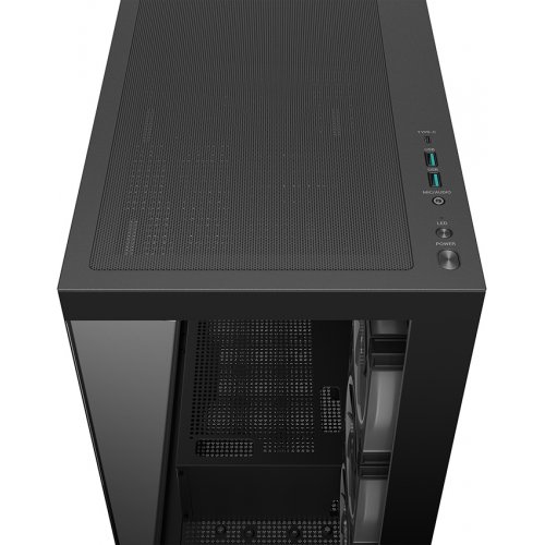 Корпус Deepcool CG580 4F V2 Tempered Glass без БП (R-CG580-BKADA4-G-2) Black купить в Украине: Киев, Днепр, Харьков, Одесса  | Проверка совместимости, низкая цена, отзывы, характеристики от TELEMART фото