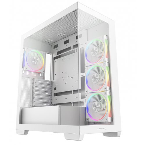 Корпус Deepcool CG580 4F V2 Tempered Glass без БП (R-CG580-WHADA4-G-2) White купить в Украине: Киев, Днепр, Харьков, Одесса  | Проверка совместимости, низкая цена, отзывы, характеристики от TELEMART фото
