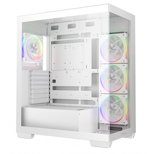 Корпус Deepcool CG580 4F V2 Tempered Glass без БП (R-CG580-WHADA4-G-2) White купить в Украине: Киев, Днепр, Харьков, Одесса  | Проверка совместимости, низкая цена, отзывы, характеристики от TELEMART фото