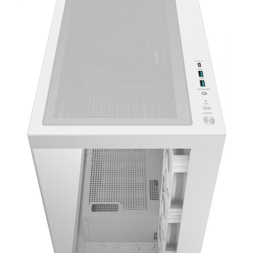 Корпус Deepcool CG580 4F V2 Tempered Glass без БП (R-CG580-WHADA4-G-2) White купить в Украине: Киев, Днепр, Харьков, Одесса  | Проверка совместимости, низкая цена, отзывы, характеристики от TELEMART фото