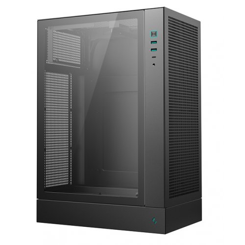 Корпус Deepcool CH170 Plus Tempered Glass без БП (R-CH170-BKNGM0-G) Black купить в Украине: Киев, Днепр, Харьков, Одесса  | Проверка совместимости, низкая цена, отзывы, характеристики от TELEMART фото