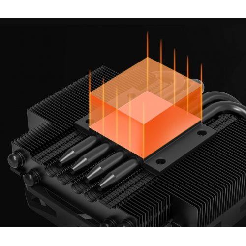 Кулер ID-Cooling IS-30i (IS-30i BLACK) Black купити в Україні: Київ, Львів, Хмельницький, Тернопіль | Перевірка сумісності, низька ціна, відгуки, характеристики від TELEMART фото