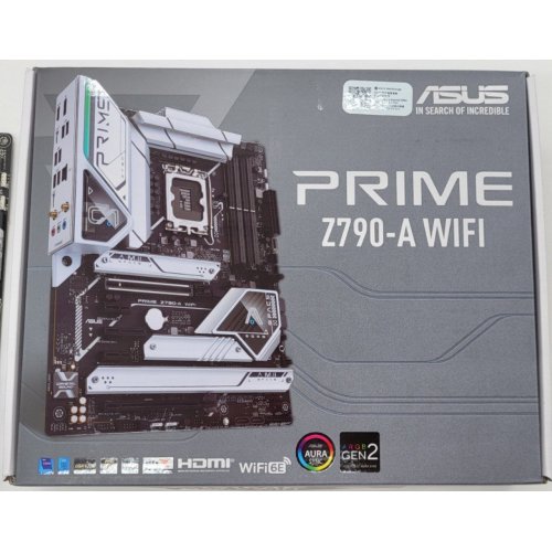 Материнська плата Asus PRIME Z790-A WIFI (s1700, Intel Z790) (Відновлено продавцем, 808821) купити в Україні: Київ, Львів, Хмельницький, Тернопіль | Перевірка сумісності, низька ціна, відгуки, характеристики від TELEMART фото