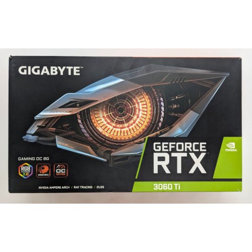 Відеокарта Gigabyte GeForce RTX 3060 Ti Gaming OC 8192MB (GV-N306TGAMING OC-8GD 2.0) (Відновлено продавцем, 808852) купити в Україні: Київ, Львів, Хмельницький, Тернопіль | Перевірка сумісності, низька ціна, відгуки, характеристики від TELEMART фото