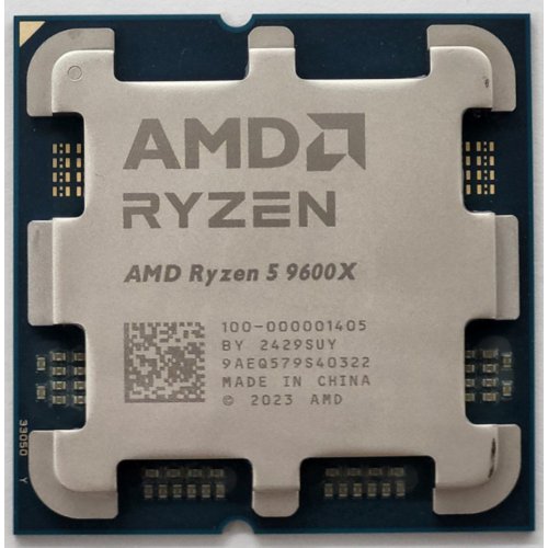 Процесор AMD Ryzen 5 9600X 3.9(5.4)GHz 32MB sAM5 Box (100-100001405WOF) (Відновлено продавцем, 808883) купити в Україні: Київ, Львів, Хмельницький, Тернопіль | Перевірка сумісності, низька ціна, відгуки, характеристики від TELEMART фото