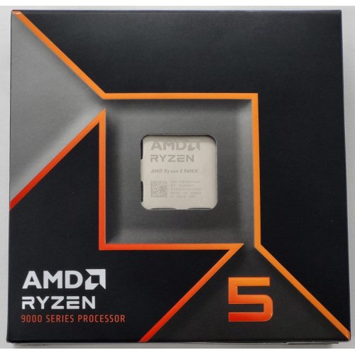 Процесор AMD Ryzen 5 9600X 3.9(5.4)GHz 32MB sAM5 Box (100-100001405WOF) (Відновлено продавцем, 808883) купити в Україні: Київ, Львів, Хмельницький, Тернопіль | Перевірка сумісності, низька ціна, відгуки, характеристики від TELEMART фото