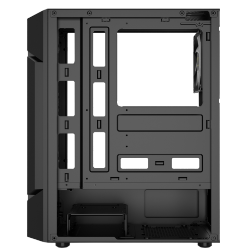 Корпус Gamdias AURA GC7 Tempered Glass без БП (4712960139756) Black (Восстановлено продавцом, 808960) купить в Украине: Киев, Днепр, Харьков, Одесса  | Проверка совместимости, низкая цена, отзывы, характеристики от TELEMART фото