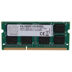 ОЗП G.Skill SODIMM DDR3 8GB 1333Mhz for Mac (FA-1333C9S-8GSQ)