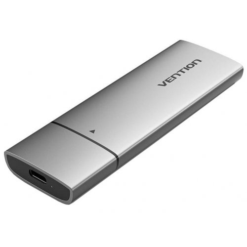 Уценка внешний карман Vention M.2 SSD NVME PCIe SSD Enclosure USB Type-C 3.1 Gen 2 (KPGH0) Gray (Вскрытая упаковка, 809125) купить в Украине: Киев, Днепр, Харьков, Одесса  | Низкая цена, отзывы, характеристики от TELEMART фото