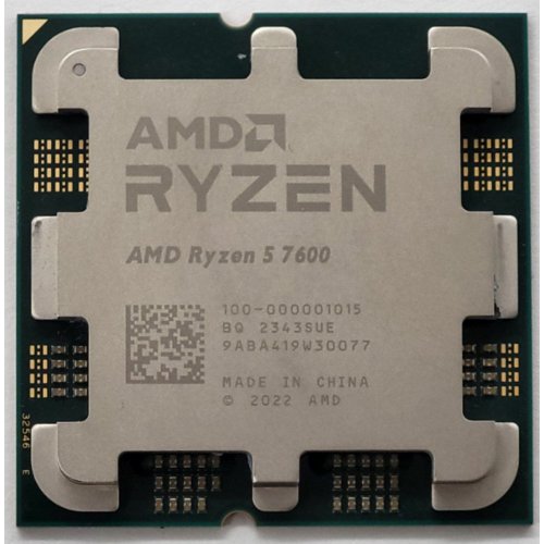 Процессор AMD Ryzen 5 7600 3.8(5.1)GHz 32MB sAM5 Tray (100-000001015) (Восстановлено продавцом, 809151) купить в Украине: Киев, Днепр, Харьков, Одесса  | Проверка совместимости, низкая цена, отзывы, характеристики от TELEMART фото