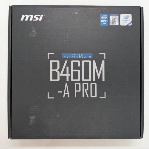 Материнська плата MSI B460M-A PRO (s1200, Intel B460) (Відновлено продавцем, 809180) купити в Україні: Київ, Львів, Хмельницький, Тернопіль | Перевірка сумісності, низька ціна, відгуки, характеристики від TELEMART фото