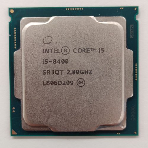 Процессор Intel Core i5-8400 2.8GHz 9MB s1151 Tray (CM8068403358811) (Восстановлено продавцом, 809183) купить в Украине: Киев, Днепр, Харьков, Одесса  | Проверка совместимости, низкая цена, отзывы, характеристики от TELEMART фото