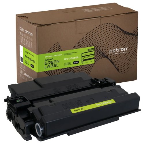 Картридж Patron Green Label Canon 056H (PN-056HGL) Black купити в Україні: Київ, Львів, Хмельницький, Тернопіль | Низька ціна, відгуки, характеристики від TELEMART фото
