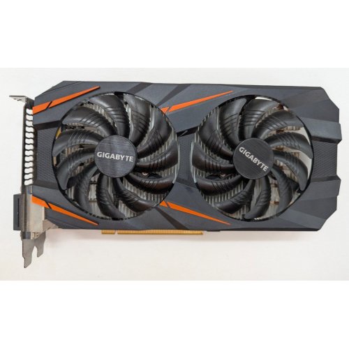 Відеокарта Gigabyte GeForce GTX 1060 WindForce 2X OC 3072MB (GV-N1060WF2OC-3GD) (Відновлено продавцем, 809201) купити в Україні: Київ, Львів, Хмельницький, Тернопіль | Перевірка сумісності, низька ціна, відгуки, характеристики від TELEMART фото