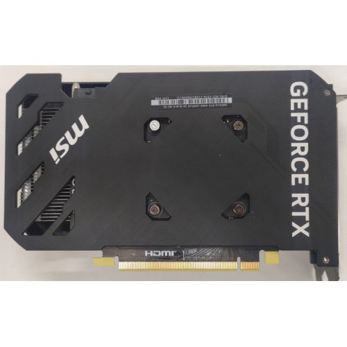 Відеокарта MSI GeForce RTX 4060 VENTUS 2X BLACK OC 8192MB (RTX 4060 VENTUS 2X BLACK 8G OC) (Відновлено продавцем, 809225) купити в Україні: Київ, Львів, Хмельницький, Тернопіль | Перевірка сумісності, низька ціна, відгуки, характеристики від TELEMART фото