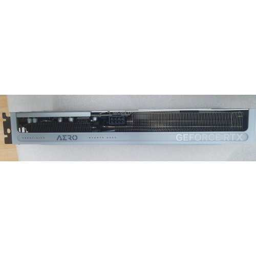 Уцінка відеокарта Gigabyte GeForce RTX 5060 Ti AERO OC 16384MB (GV-N506TAERO OC-16GD) (Розкрита упаковка, 809232) купити в Україні: Київ, Львів, Хмельницький, Тернопіль | Перевірка сумісності, низька ціна, відгуки, характеристики від TELEMART фото