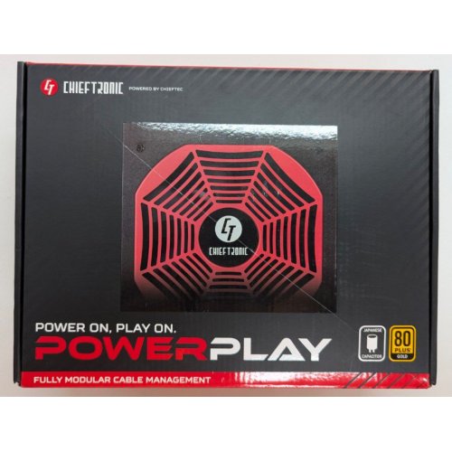 Блок живлення CHIEFTEC PowerPlay 750W (GPU-750FC) (Відновлено продавцем, 809267) купити в Україні: Київ, Львів, Хмельницький, Тернопіль | Перевірка сумісності, низька ціна, відгуки, характеристики від TELEMART фото