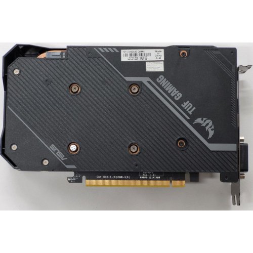 Видеокарта Asus TUF GeForce GTX 1660 SUPER 6144MB (TUF-GTX1660S-6G-GAMING) (Восстановлено продавцом, 809274) купить в Украине: Киев, Днепр, Харьков, Одесса  | Проверка совместимости, низкая цена, отзывы, характеристики от TELEMART фото