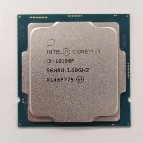 Процесор Intel Core i3-10100F 3.6(4.3)GHz 6MB s1200 Tray (CM8070104291318) (Відновлено продавцем, 809288) купити в Україні: Київ, Львів, Хмельницький, Тернопіль | Перевірка сумісності, низька ціна, відгуки, характеристики від TELEMART фото