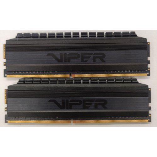 Озу Patriot DDR4 16GB (2x8GB) 3600Mhz Viper 4 Blackout (PVB416G360C8K) (Восстановлено продавцом, 809301) купить в Украине: Киев, Днепр, Харьков, Одесса  | Проверка совместимости, низкая цена, отзывы, характеристики от TELEMART фото