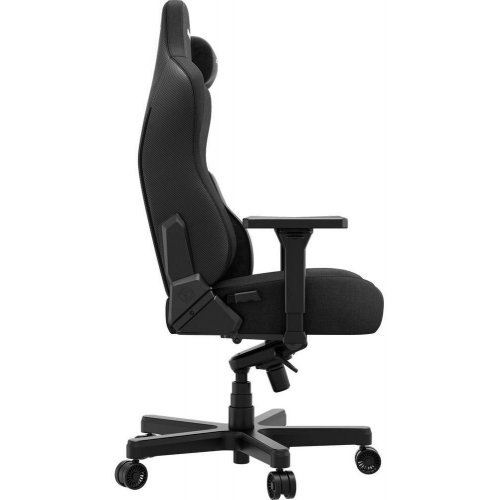 Игровое кресло Anda Seat Kaiser 3E XL Fabric (AD23YC-XL-09-B-CF-B01) Black купить в Украине: Киев, Днепр, Харьков, Одесса  | Низкая цена, отзывы, характеристики от TELEMART фото