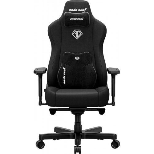 Игровое кресло Anda Seat Kaiser 3E XL Fabric (AD23YC-XL-09-B-CF-B01) Black купить в Украине: Киев, Днепр, Харьков, Одесса  | Низкая цена, отзывы, характеристики от TELEMART фото