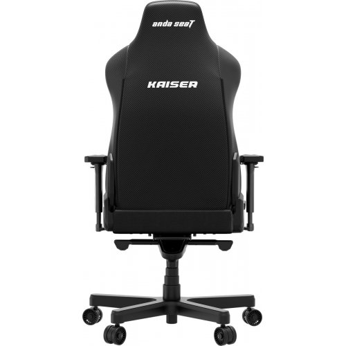 Игровое кресло Anda Seat Kaiser 3E XL Fabric (AD23YC-XL-09-B-CF-B01) Black купить в Украине: Киев, Днепр, Харьков, Одесса  | Низкая цена, отзывы, характеристики от TELEMART фото