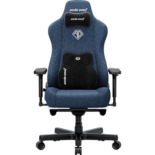 Ігрове крісло Anda Seat Kaiser 3E XL Fabric (AD23YC-XL-09-S-CF-S01) Dark Blue купити в Україні: Київ, Львів, Хмельницький, Тернопіль | Низька ціна, відгуки, характеристики від TELEMART фото