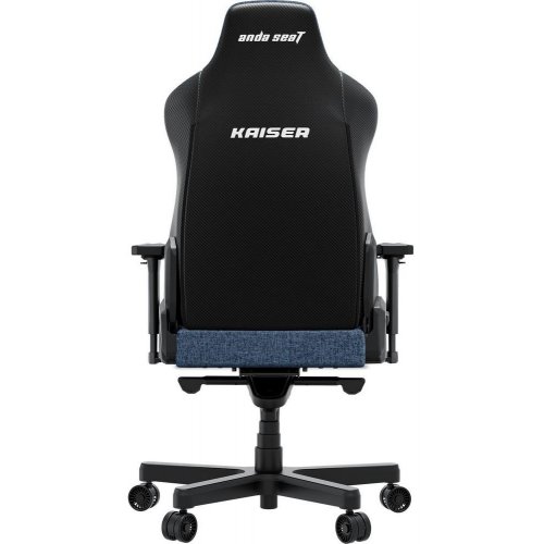 Ігрове крісло Anda Seat Kaiser 3E XL Fabric (AD23YC-XL-09-S-CF-S01) Dark Blue купити в Україні: Київ, Львів, Хмельницький, Тернопіль | Низька ціна, відгуки, характеристики від TELEMART фото