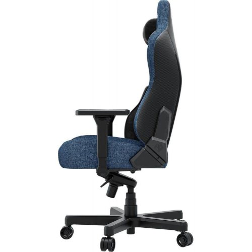 Игровое кресло Anda Seat Kaiser 3E XL Fabric (AD23YC-XL-09-S-CF-S01) Dark Blue купить в Украине: Киев, Днепр, Харьков, Одесса  | Низкая цена, отзывы, характеристики от TELEMART фото