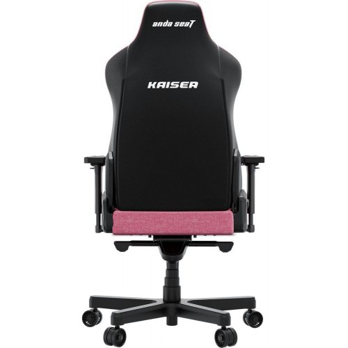 Ігрове крісло Anda Seat Kaiser 3E XL Fabric (AD23YC-XL-09-P-CF-P01) Pink купити в Україні: Київ, Львів, Хмельницький, Тернопіль | Низька ціна, відгуки, характеристики від TELEMART фото