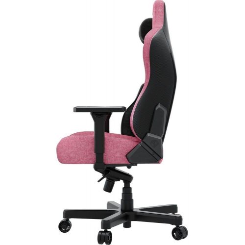Игровое кресло Anda Seat Kaiser 3E XL Fabric (AD23YC-XL-09-P-CF-P01) Pink купить в Украине: Киев, Днепр, Харьков, Одесса  | Низкая цена, отзывы, характеристики от TELEMART фото