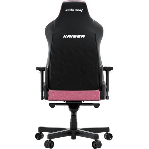 Игровое кресло Anda Seat Kaiser 3E XL Fabric (AD23YC-XL-09-P-CF-P01) Pink купить в Украине: Киев, Днепр, Харьков, Одесса  | Низкая цена, отзывы, характеристики от TELEMART фото