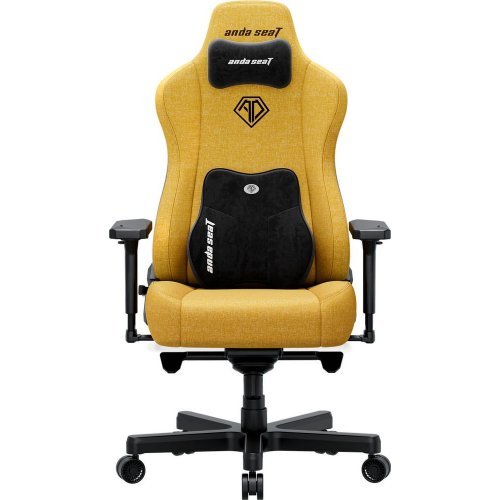 Игровое кресло Anda Seat Kaiser 3E XL Fabric (AD23YC-XL-09-Y-CF-Y01) Bright Yellow купить в Украине: Киев, Днепр, Харьков, Одесса  | Низкая цена, отзывы, характеристики от TELEMART фото